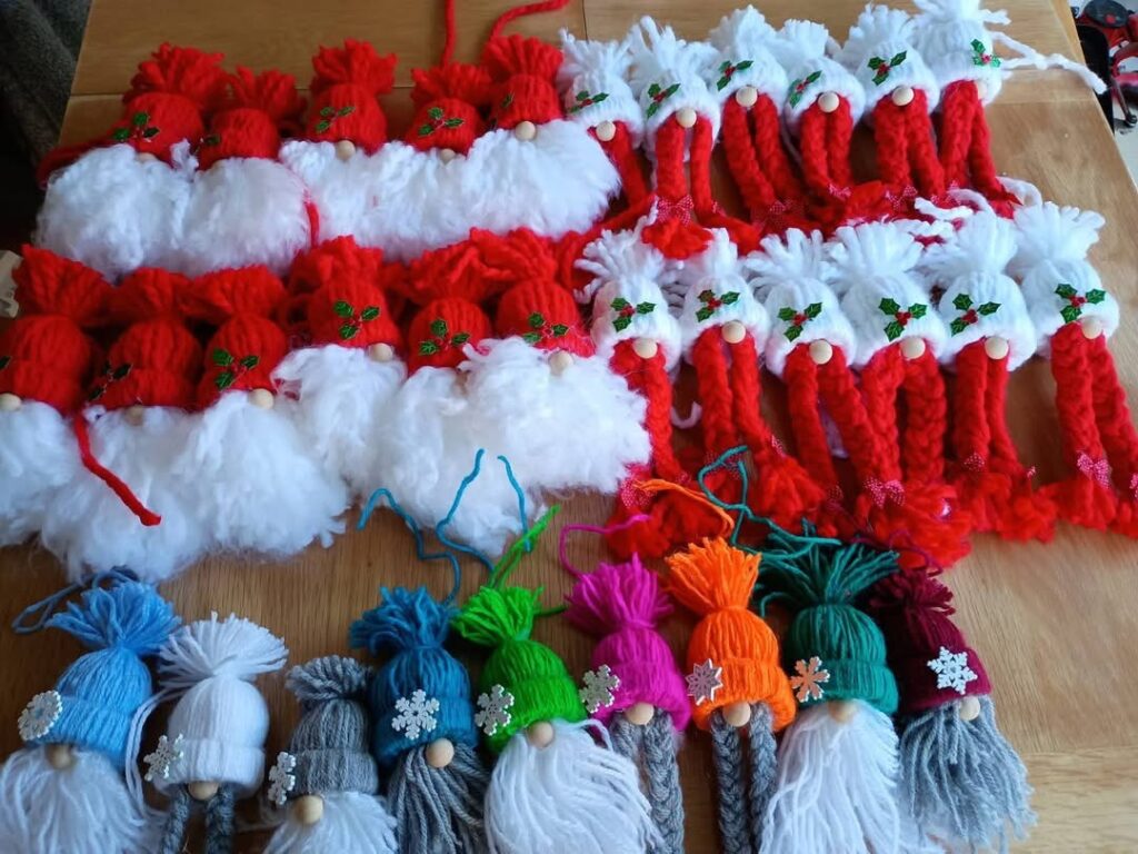Handmade Gonks aka Gnomeos 