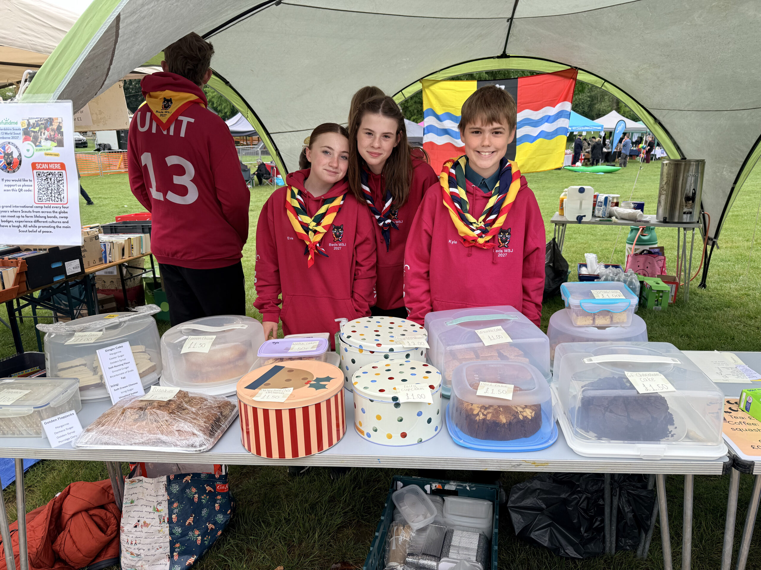 Cake Stand at Leighton Buzzard May Day Fair