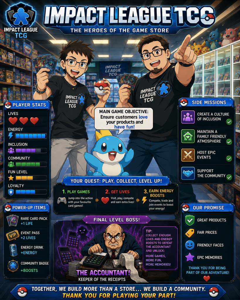Become a game shop Hero like Dan at Impact League TCG